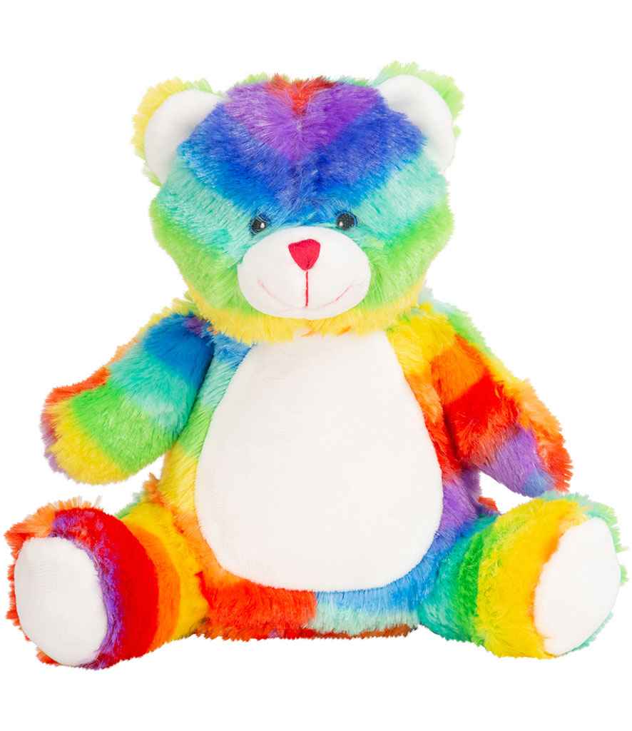 Mumbles Zippie Rainbow Bear | Name Droppers - Printing and Embroidery ...