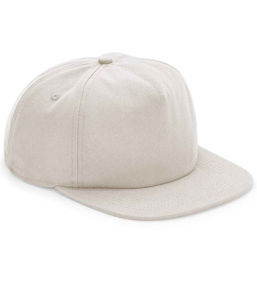 Beechfield Organic Cotton Unstructured 5 Panel Cap | Name Droppers ...